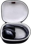 XANAD Headphone Headset Case for All Type of Sony, JBL, Bose, Soundcore Anker, Beats, Behringer, Audio-Technica, Philips, Xo Vision, Photive, Maxell, Panasonic and More Headphone Black+Grey