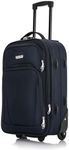 FLYMAX 55x35x20 55x40x20 Cabin Suitcase Luggage Hand Carry on Case Flight Bag Suitcase Travel Fits Fits Easyjet, Ryanair British Airways & Jet 2