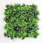 ULAND Artificial TopiaryULAND Artificial Topiary Hedges Panels, Plastic Faux Shrubs Fence Mat, Greenery Wall Backdrop Decor, Garden Privacy Screen Fence, Pack of 6pcs 20"x20"