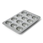 Sur La Table Signature Muffin Pan, 12 Count, Aluminum