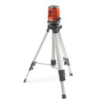 RIDGID 38758 Micro CL-100 Self-Levelling Cross-Line Horizontal and Vertical Laser Level Kit with 30-Meter Interior Range