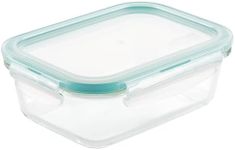 Lock and Lock 70003 Glass Rectangular Container, Clear