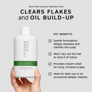 Philip Kingsley Flaky/Itchy Scalp Shampoo – Anti-Dandruff, 500ml