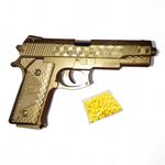 Shivraj Toy Pistol Gun with 8 Round Fire with 50 Bullets for Kids (Pack of 1 Bullet)