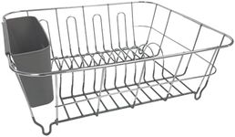 2-Piece Dish Drying Rack & Cutlery 