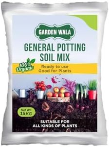Gardenwala 10 kg Genaral potting soil Ready to use All Purpose Potting Soil Mix | Made with vermicompost/Neem Cake/Mustard Cake Powder/Cocopeat/River Sand/Bone Meal/Rice Husk