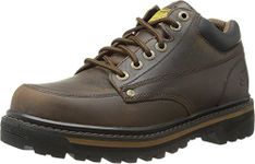 Skechers USA Men's Mariner Low Boot,Dark Brown, 6.5 M US