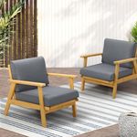 Livsip Outdoor Chair with Cushion O