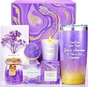 BodyRefresh Birthday Gifts for Women, Gift Basket for Her, Self Care Spa Gift Set, Thinking of You & Get Well Soon Care Package, for Mom Wife Sister Grandma