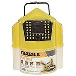 Frabill Flow Troll Bait Container, 6-Quart, Yellow/White