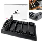 EDC Knife Rack - EDC Gear Organizer Tray - Holder for Knives & Accessories (Black)