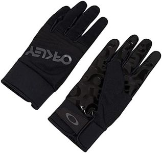 Oakley Gant de Base Pilote d'usine, Blackout, XL Mixte