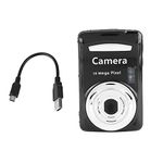 Webcam Mini Camcorder 720P Camera 4X Zoom Camera with Fill Light for Beach Camping