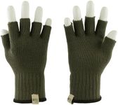 Merino Wool Fingerless Gloves - Hun