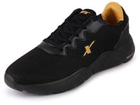 Sparx Mens SM 648 | Enhanced Durability & Soft Cushion | Black Running Shoe - 10 UK (SM 648)