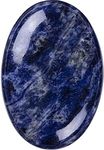 UFEEL Blue Sodalite Palm Stone Crys