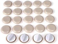 24 PCS Self-Stick Furniture Sliders,1 Inch Furniture Glides for Carpet,Furniture Moving Pads for Furniture-Adhesive Carpet Sliders