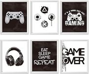 AnyDesign 6Pcs Retro Video Games Po