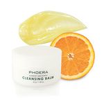 PHOERA Makeup Remover Cleansing Balm with Sweet Orange Essential Oil Makeup Meltaway Cleansing Balm (CLEANSING BALM 45G)