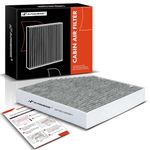 A-Premium Cabin Air Filter with Activated Carbon Compatible with Mercedes-Benz C300, C400, E300, E400, E450, GLC300, GLC350e, C43 AMG, C63 AMG, G550, CLS450, E63 AMG, G63 AMG, Replace# 2058350147