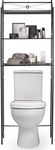 Sorbus Bathroom Storage Shelf Over Toilet Space Saver, Freestanding Shelves for Bath Essentials, Planters, Books, etc