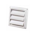 Lambro Deflect-O Wall Cap 6" White