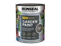 Ronseal RSLGPCG750 Garden Paint Charcoal, Grey, 750 ml