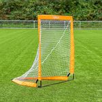 FORZA Flash Pop-Up Lacrosse Goal [4ft x 4ft] | Pop Up Goal For Lacrosse Training & Matches | Indoor/Outdoor Goals | Portable Goal With Carry Bag | Single or Pair (Single)