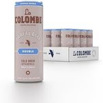 La Colombe Coffee, Oatmilk Double Latte, 11 fl oz Cans (Pack of 12), Coffeehouse Quality Cold Brew, Specialty Grade Coffee Beans, Ready-to-Drink On-the-Go