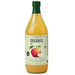 Eat Wholesome Organic Raw Apple Cider Vinegar Unfiltered with The Mother, in Box, 1 l (Pack of 1)