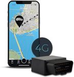 Salind GPS Permanent Battery via OBD 2 - Tracker for Vehicles, 4G LTE Real Time Monitoring & Tracking Device for Cars, Trucks, Fleets, Full Global Coverage, Car Tracking with Alarm Notifications