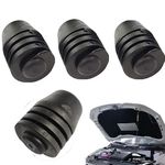 Hood Bumper Stops Rubber Buffer - Bonnet Cushion Hood Bumper Rubber Stops buffer Fit for Rubber Stopper buffer-4PS