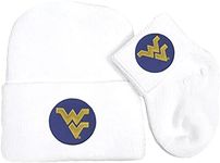 Future Tailgater West Virginia Mountaineers Newborn Baby Knit Cap and Socks Set