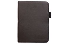 KANICT Exclusive Tablet Leather Front & Back Flip Flap Case Cover for Kindle 6 (Black)