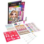 RMS Kids Make Up Artist Set Become A Makeup Artist Rainbow Glitter Drawing & Painting Set