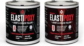 ElastiPoxy Concrete Joint & Crack Filler Kit (2-qts.) - Flexible Epoxy Joint Sealant for Floor-to-Wall Joints, Contraction Joints, Cracks in Concrete Blocks, Spalled Concrete.