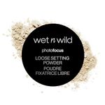 Wet n Wild Photo Focus Loose Setting Powder, Silky Weightless Setting Powder to Set, Mattify, Absorb Oil and Bake, Soft-Focus Effect, Translucent Shade, 20g