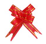 Pull Ribbon for Gift Wrapping, Wrap and Decoration, Gift Ribbon Bow Shiny, Wedding Gift, Party, Christmas, Easter, 10 Pieces, Large Size 30.