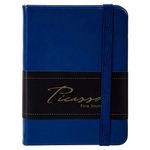 Office Works, Picasso Notebooks 80-sheet Ruled 80gsm Small Fine Journal, 3 x 4 inches, Navy