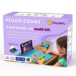 PlayShifu Plugo Count AR-Powered Math STEM Toy with Numbers and Arithmetic Operators for Kids - 250+ Story-Based Interactive Math Challenges Fun Learning, Interactive Game (4-10 Years)