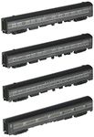 Kato USA Model Train Products N Scale New York Central 20th Century Limited 4-Car Add-on Set (106-7130)