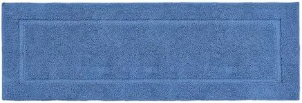 LANE LINEN Bathroom Runner Rug 24'' x 72'', Large Bath Runner, Soft Absorbent Bathroom Rug Runner, Non-Slip Comfortable Long Bathroom Rugs Runner, Floor Mat, Microfiber Washable Bath Mat - Cornflower