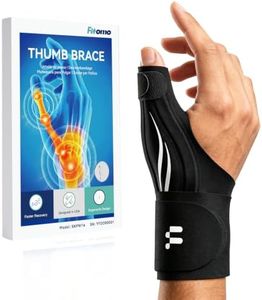 Fitomo Ultra-Thin Thumb Brace for Tendonitis Arthritis Pain, Reversible Fit