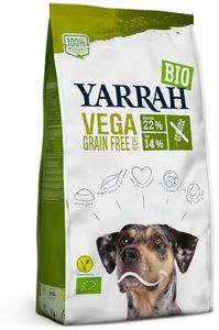 Yarrah Organic Dry Food for Vega Dogs Without Wheat - Savoureux végétarien avec du soja Biologique, 2 kg