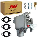 NewJ's 533969M91 Carburetor Fit for Massey Ferguson Tractor F40 TO35 35 40 50 135 150 202 204 Marvel Schebler TSX605 TSX683 TSX882 Replace 181532M91 183576M91 194065M91
