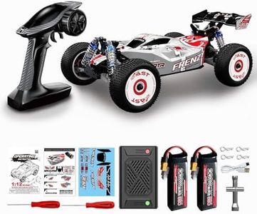 HOSHIPLAY 1:12 4WD Brushless RC Truck for Adults, 4x4 Offroad Fast Brushless Remote Control Car 4WD for Adults with Rechargeable 3S Battery High Speed Remote Control Cars