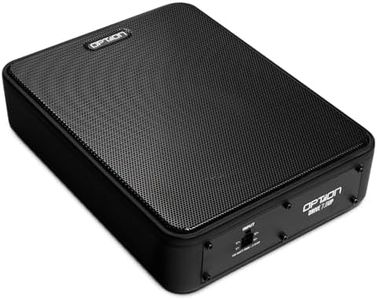 Option DRIVE7.6UP Caisson de basses passif - Caisson de basses compact sous siège extrêmement plat 100 W RMS, 4 ohms