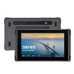 X7 Rugged Tablet PC 2600nit Sunlight Readable,7 Inch RAM 8GB+ROM 128GB Android 13 Outdoor Anti-Drop Waterproof Tablets for UAV Camping Fishing Moto Drone Camera Monitor