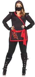 Leg Avenue Costume, Black/Red, 1X-2X