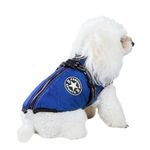 Waterproof Dog Winter Coats for Small Breed, Thickened Weatherbeeta Dog Coat Clothes with Harness Warm Vest Puppy Dog Jackets for Chihuahua and Small Breed Dog (Back Length Increased By 8cm/3.15in)